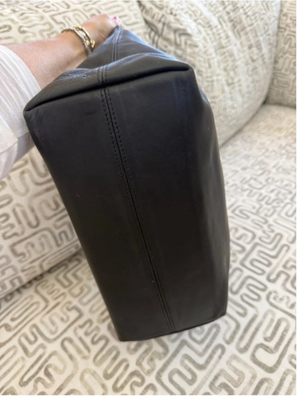 Coach Vintage legacy Casin Black Leather Tote Bag 4140 tote - Picture 5 of 15
